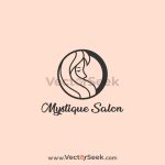 Mystique Salon Logo Vector