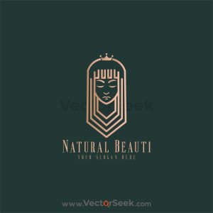 Natural Beauti Logo Vector