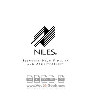 Niles Audio Logo Vector