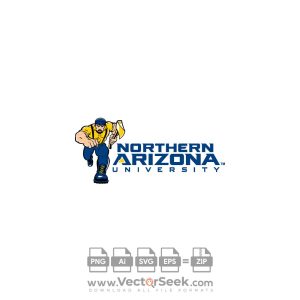 Northern Arizona University Lumberjacks Logo Vector