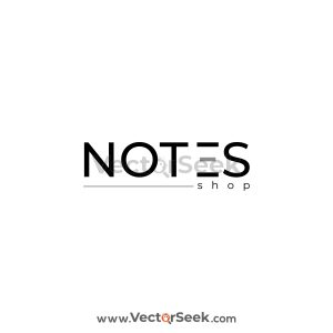 Notes Shop Logo Vector