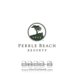 Pebble Beach Resorts Logo Vector