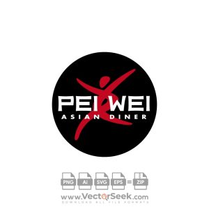 Pei Wei Asian Diner Logo Vector