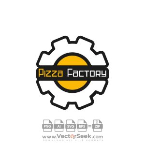 Pizza Factory Logo Vector