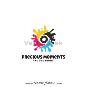 Precious Moments Photography Logo Vector