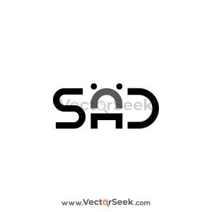 Sad Person Logo Vector