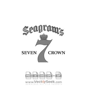 Seagram’s Seven Crown Logo Vector