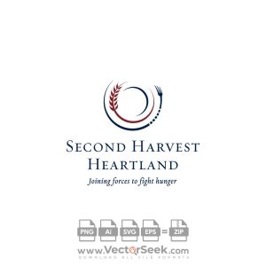 Second Harvest Heartland Logo Vector