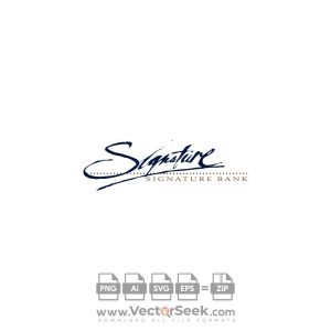 Signature Bank Logo Vector