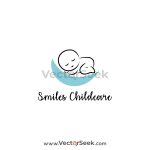 Smiles Childcare Logo Vector