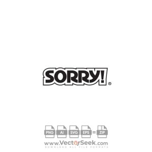Sorry Logo Vector