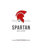 Spartan Real Estate Logo Vector