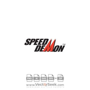 Speed Demon Logo Vector