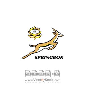 Springbok Rugby Logo Vector