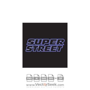 Super Street Logo Vector