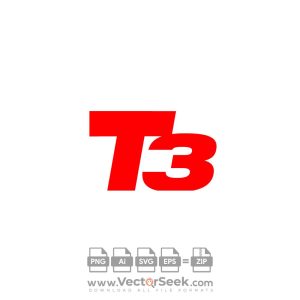 T3 Logo Vector