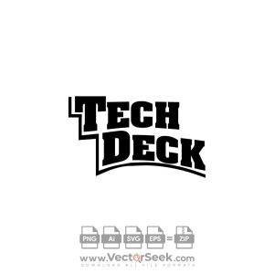 Tech Deck Logo Vector