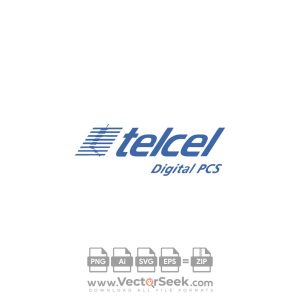 Telcel Digital PCS Logo Vector