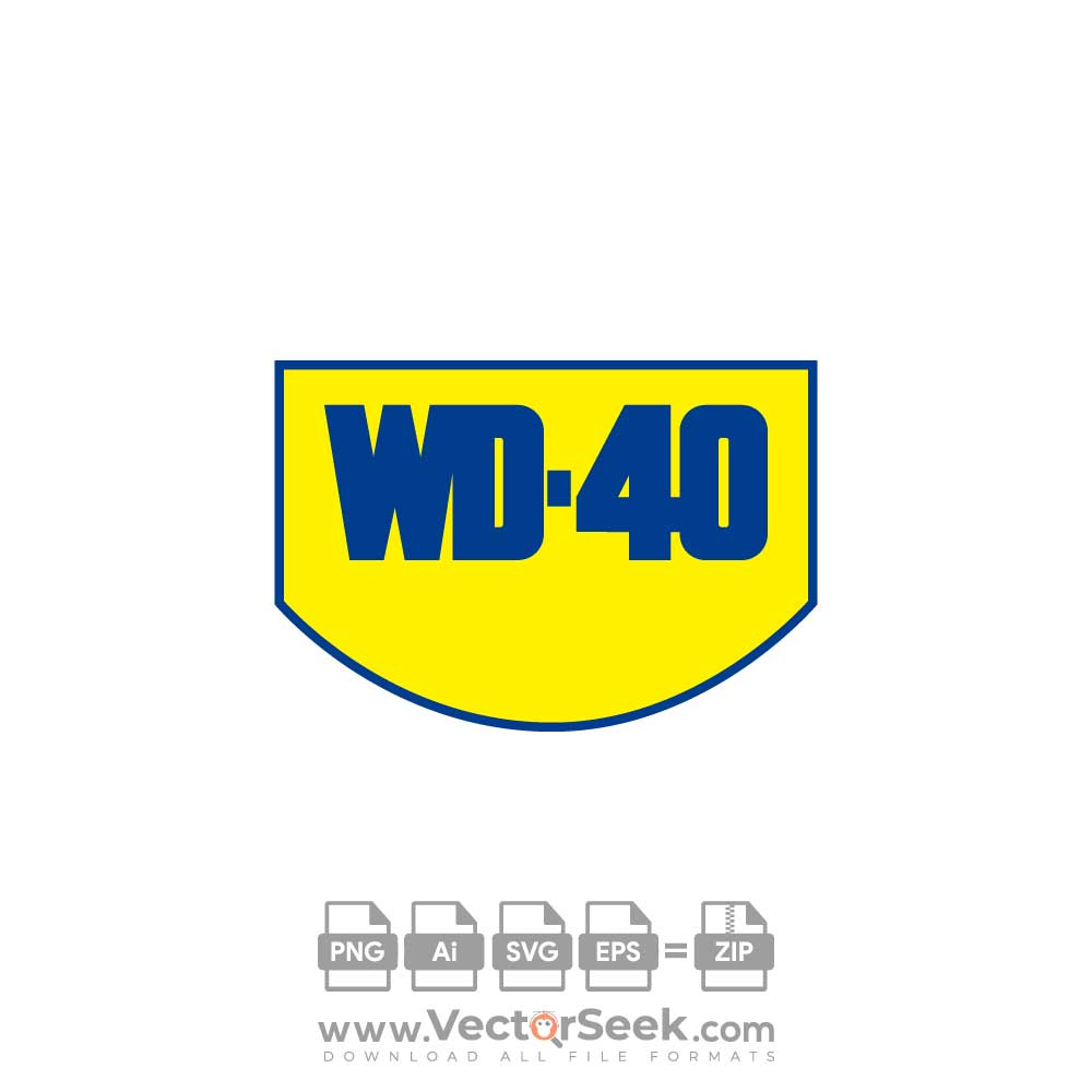 The WD40 Logo Vector - (.Ai .PNG .SVG .EPS Free Download)