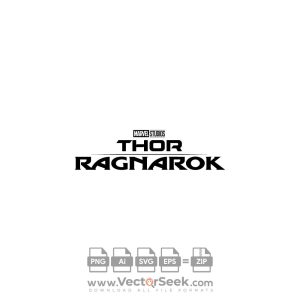 Thor   Ragnarok Logo Vector