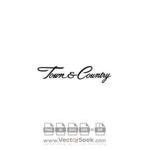 Black Town Country Logo Vector