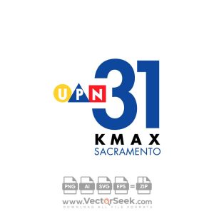 UPN 31 KMAX Sacramento Logo Vector