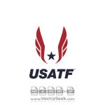 USA Track & Field Logo Vector