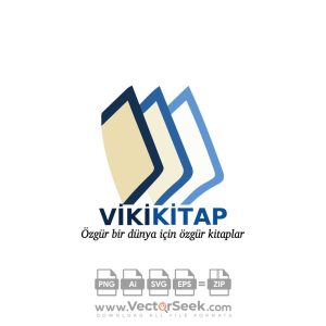 Viki Kitap Logo Vector