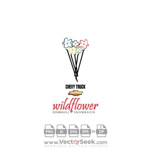 Wildflower Logo Vector