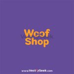 Woof Shop Logo Vector