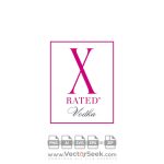 X Rated Vodka Logo Vector