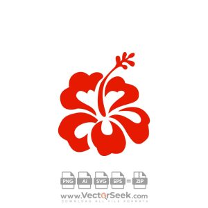 hibiscus flower Logo Vector