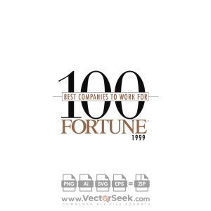 100 Best Companies Fortune Logo Vector