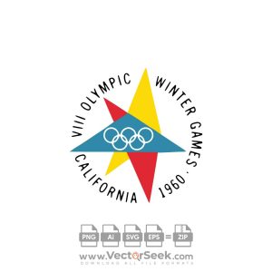 1960 Winter Olympics Logo Vector