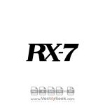 1985 Mazda RX7 GSL Logo Vector