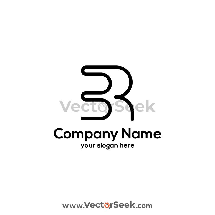 3R Letter Logo Template 01