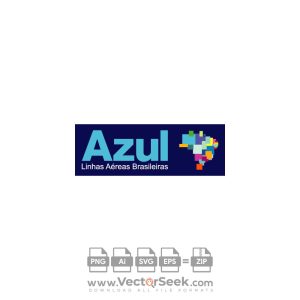 AZUL Linhas Aéreas Logo Vector