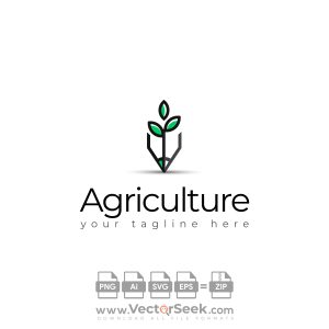 Agriculture Study Logo Template