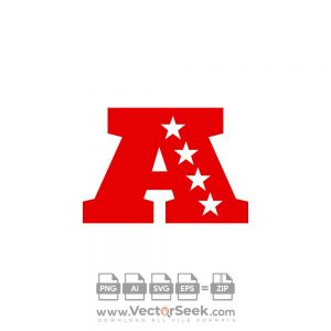 American Football Conference AFC Logo Vector