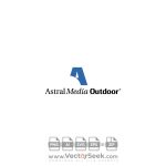 Astral Media Outdoor Logo Vector