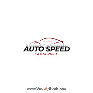 Auto Speed Car Service Logo Template