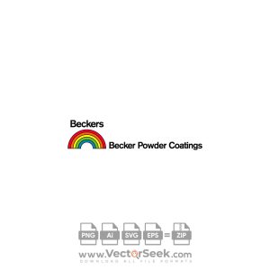 Becker Powder Coating Logo Vector