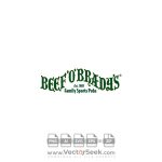 Beef O Brady’s Logo Vector