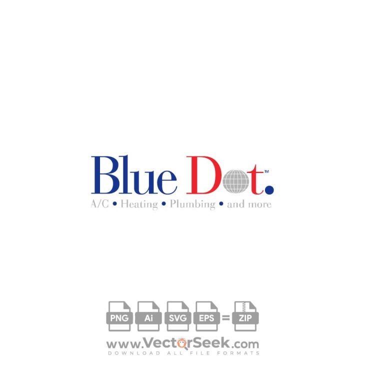 Blue Dot Logo Vector (.Ai .PNG .SVG .EPS Free Download)