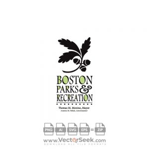 Boston Parks and Recreation Logo Vector