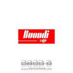 Buondi Caffe Logo Vector