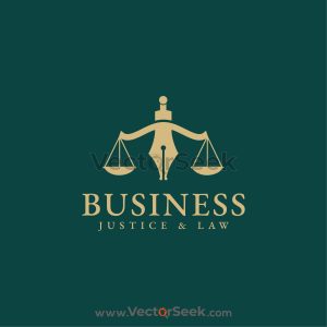 Business Justice & Law Logo Template