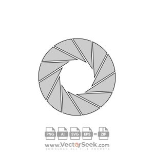 Camera Lens Logo Vector