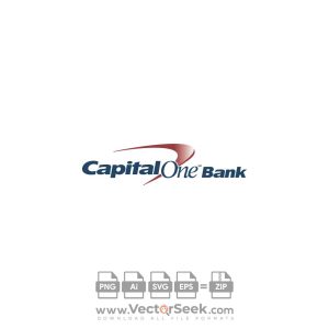 CapitalOne Bank Logo Vector