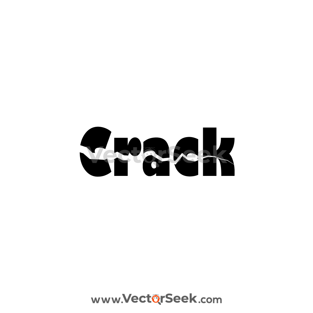Creative Crack Logo Template - (.Ai .PNG .SVG .EPS Free Download)